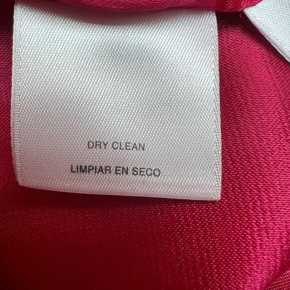 Albert Nipon Hot Pink Women’s Blazer Size 4 One Button Closure - Picture 6 of 7